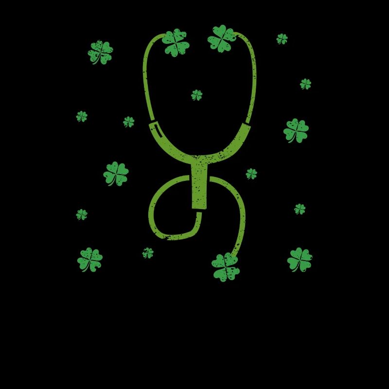 Trèfle Stéthoscope Trèfle Saint-Patrick Malade