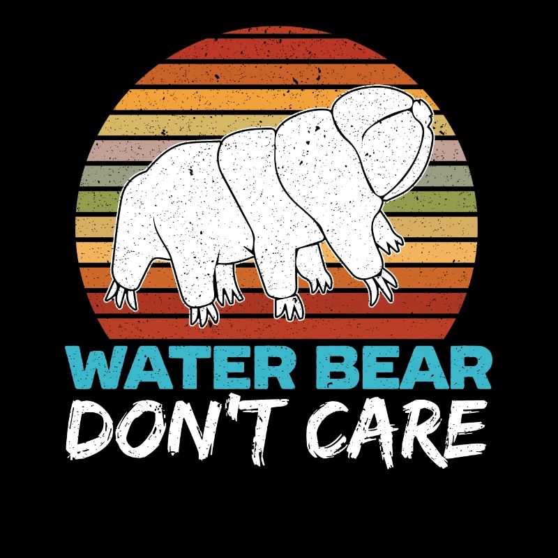 Water Bear Don't Care Moss Piglet Tardigrade