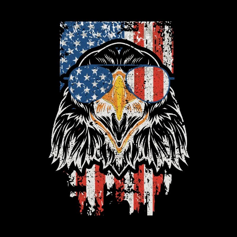 July 4 Bald Eagle Patriotic American