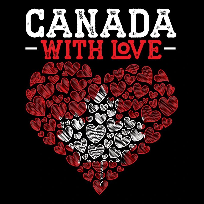 Happy Canada Day Canadian Canada Flag Maple Leaf