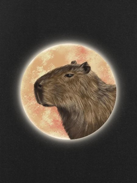 Capybara Moon