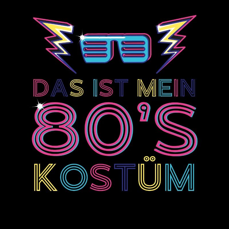 Das ist mein 80's Kostüm