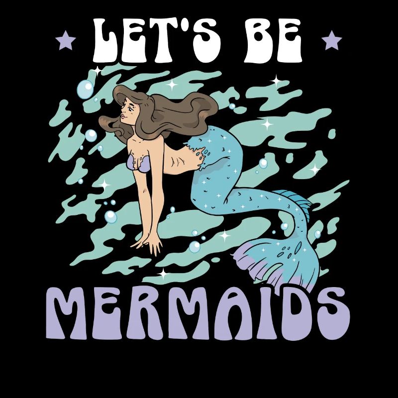 Mermaid Squad Myth Folklore Underwater Aquatic