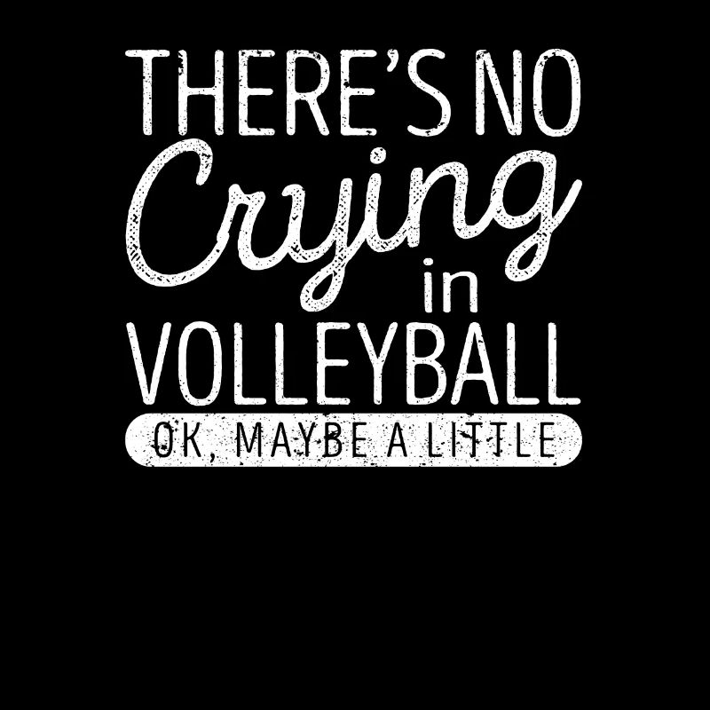 Im Volleyball wird nicht geweint, vielleicht ein