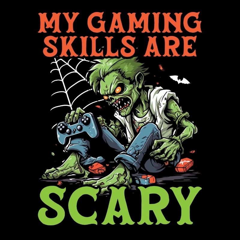 Gaming Halloween Süßes Oder Saures Gamer Videospiel
