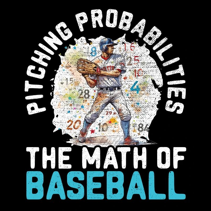 Baseball Math Lover Mathematician Baseball Player