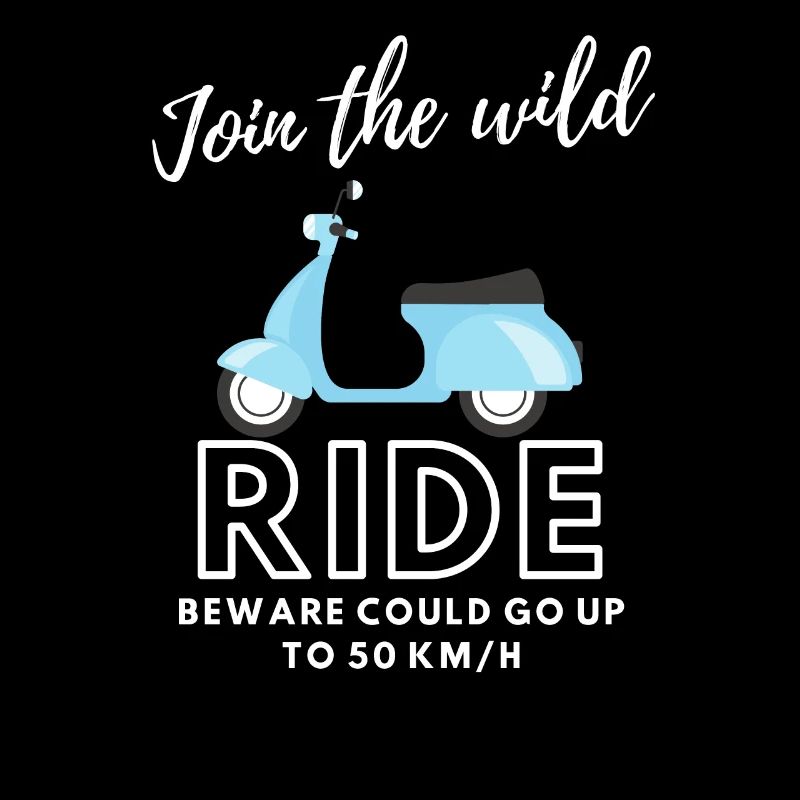 Wilde Roller Fahrt Motorroller Scooter Outfit