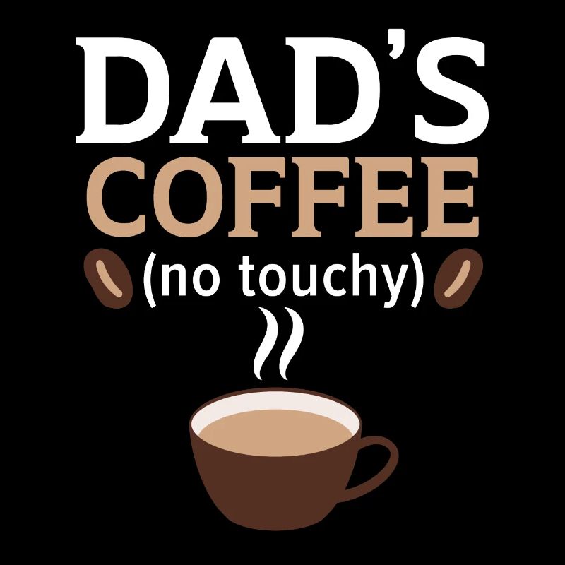 Dad Coffee Drinker Caffeine Daddy Fathers Day