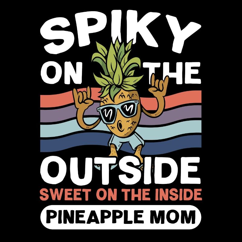 Ananas Mama Hallo Sommer Mutterschaft Muttertag