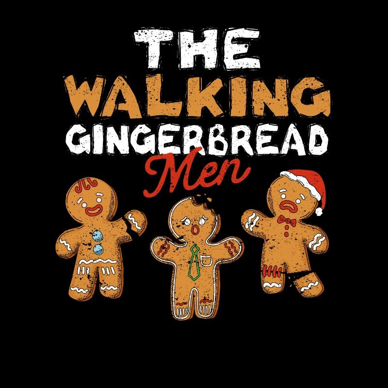 The Walking Gingerbread Men Xmas Cookie Baking