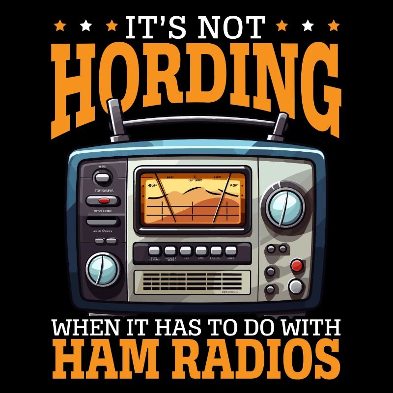 Ham Radio Operator Morse Code Radioactivity