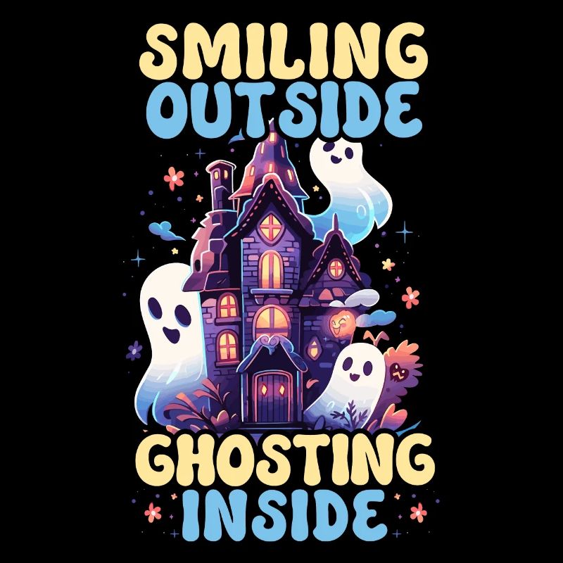 Dead Inside Sarkastische Gothic Skelett Halloween