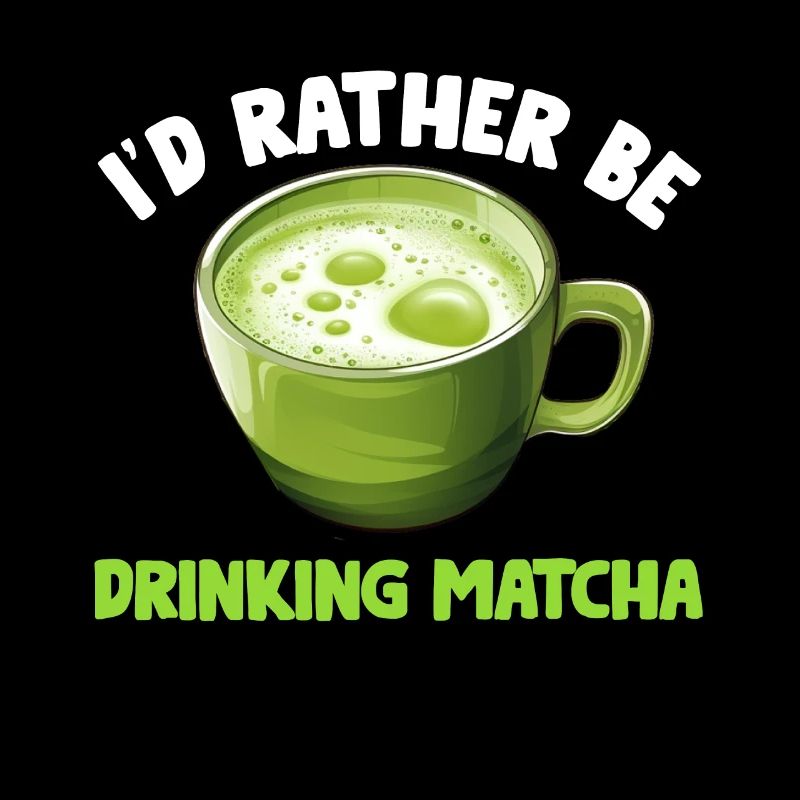 Matcha Tea Latte Lover Pour Thé Vert Matcha Drôle
