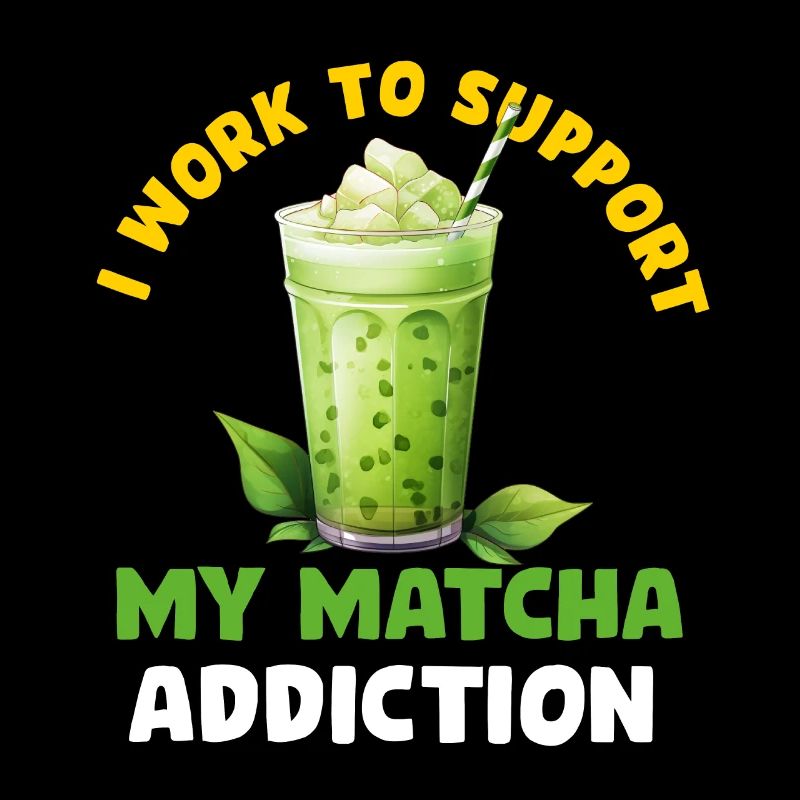 Matcha Tea Latte Lover Pour Thé Vert Matcha Drôle