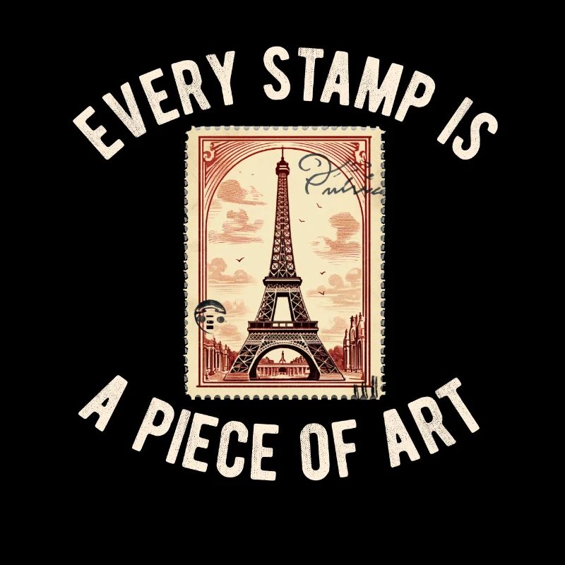 Stamp Collector Postage Stamping Philatelist Men
