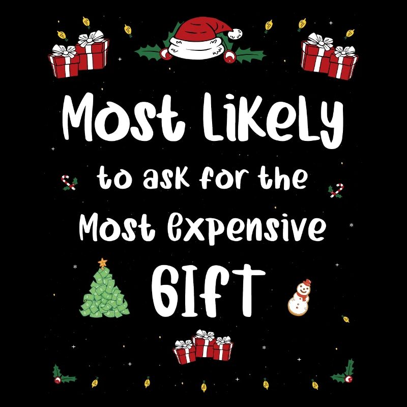 Les plus susceptibles de demander le cadeau le plus cher