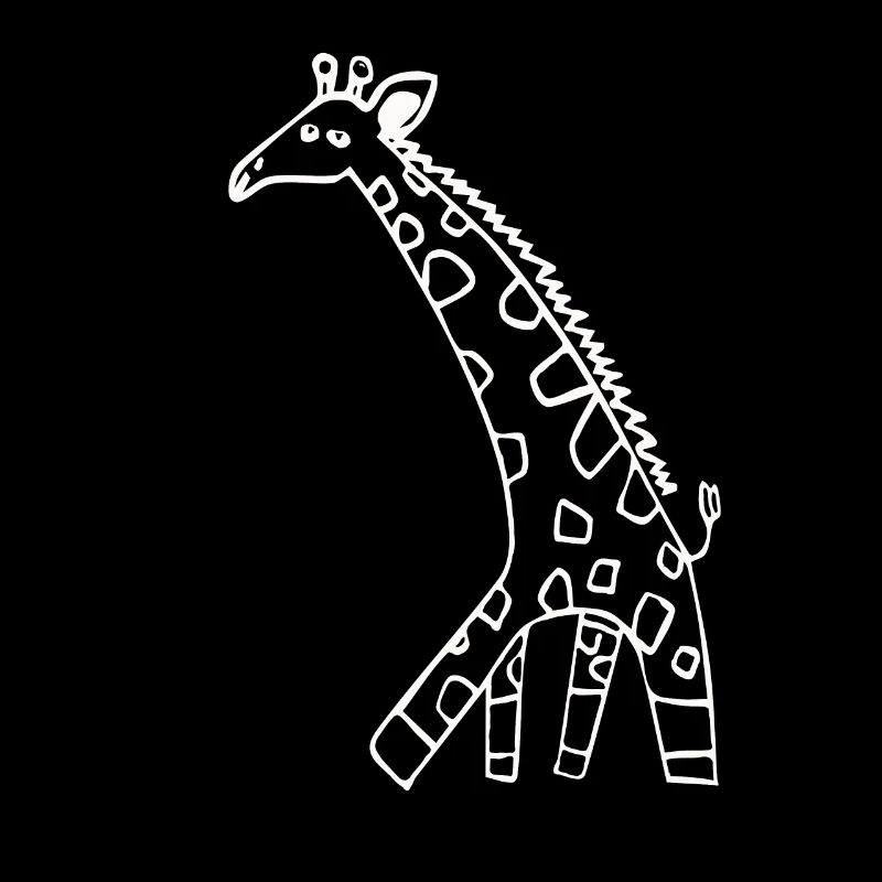 Giraffe Afrika Zoo Tiere Geschenk Idee
