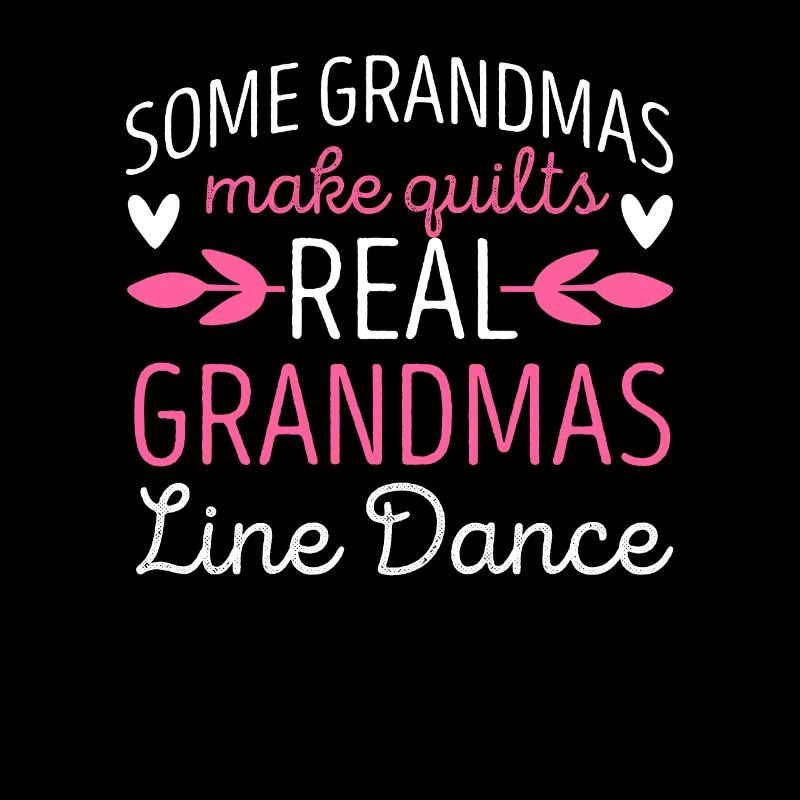Real Grandmas Line Dance Nähen Tanzen Großmutter