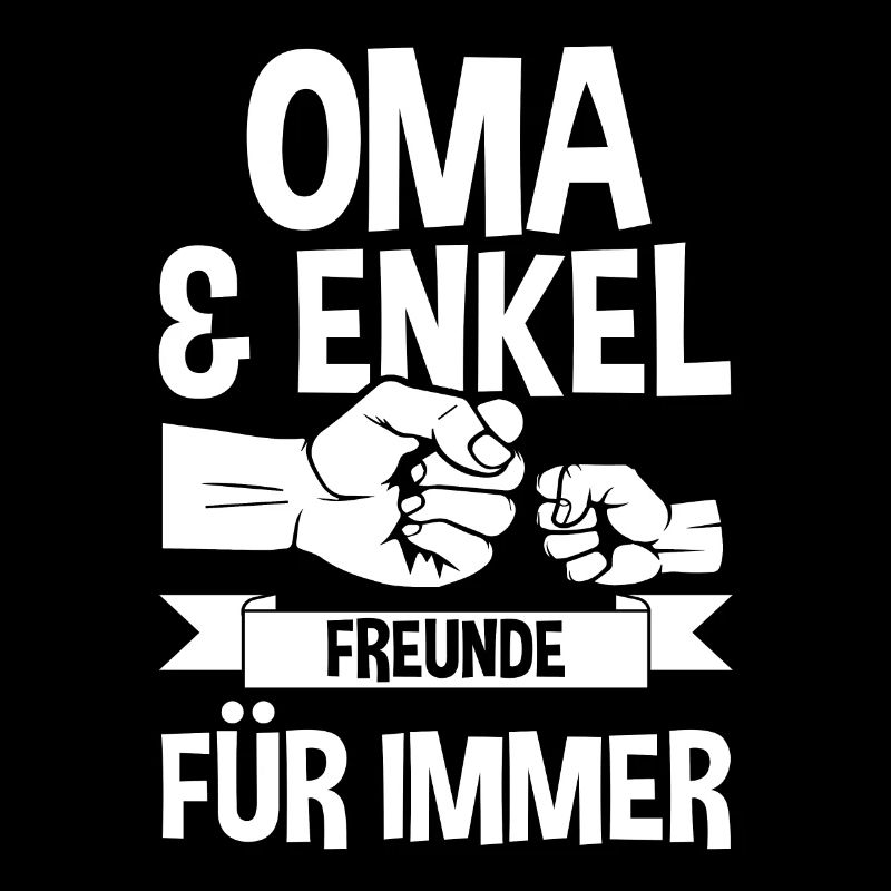 Oma Großmutter und Enkel