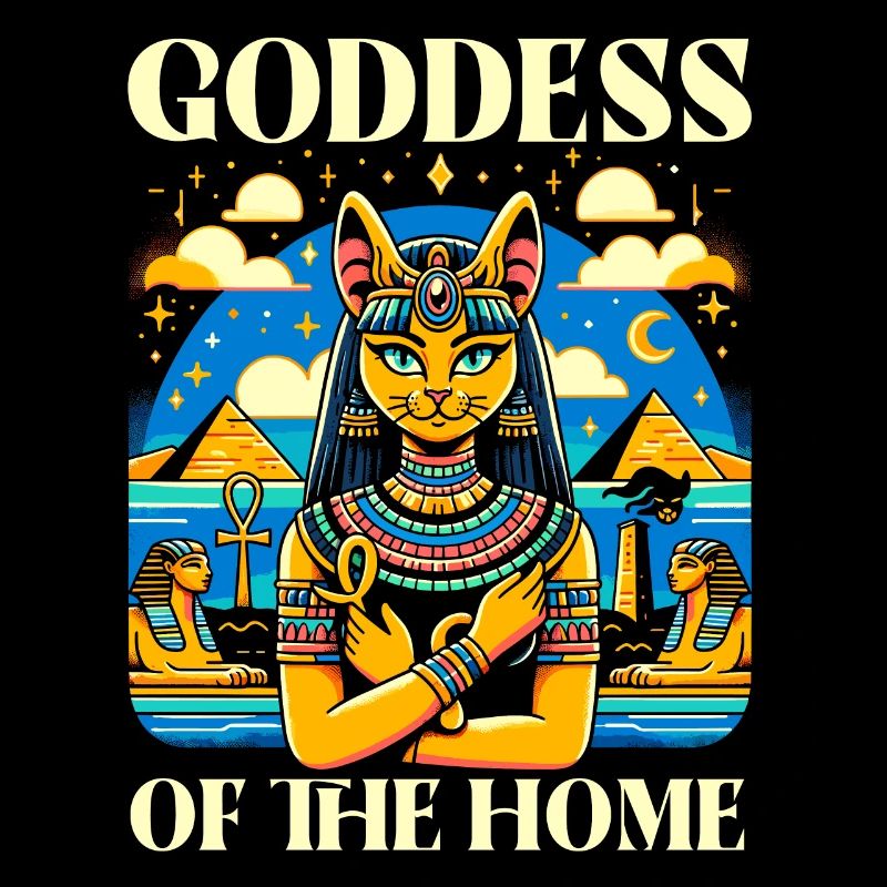 Bastet Déesse égyptienne Égypte Pyramide Égypte