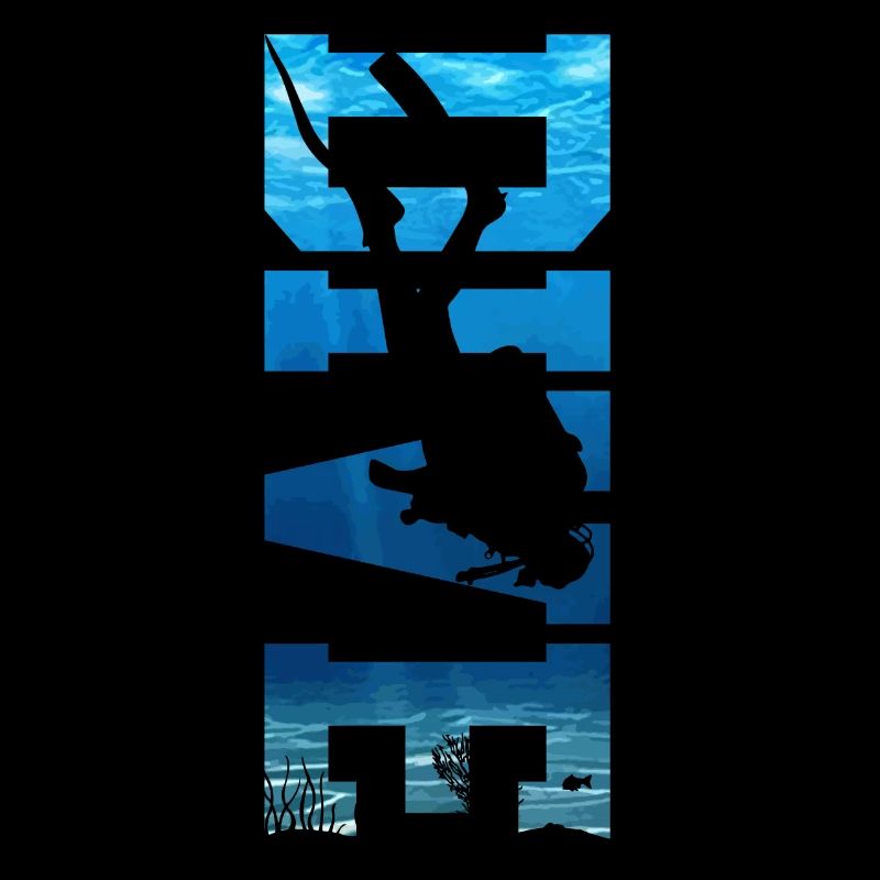 Diving Funny Vintage Diver Gift