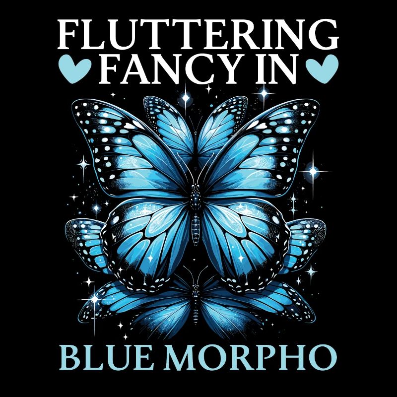 Butterfly Lover Insect Bug Blue Morpho Butterfly