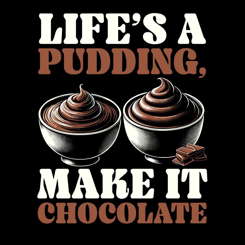 Schokoladenpudding süßes Dessert Essen Liebhaber Feinschmecker