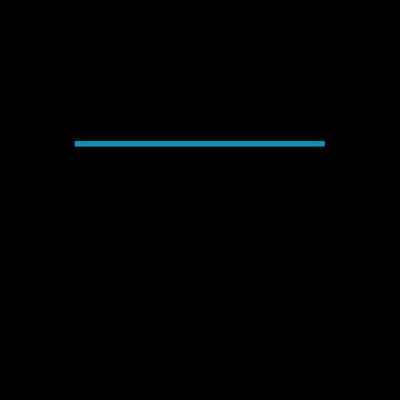 Trait turquoise