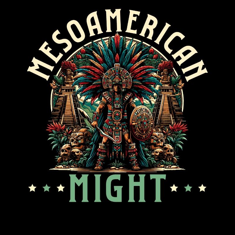 Aztec Warrior Native Mexican Aztec Civilization