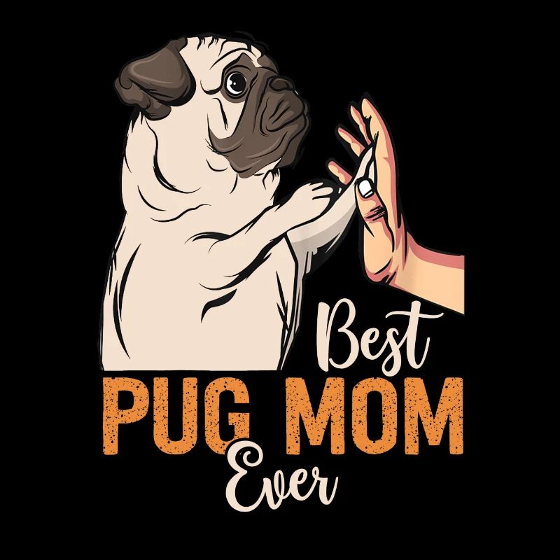 Beste Mopsmutter aller Zeiten Mops-Pullover Mopsmutter Mama Mopsmutter