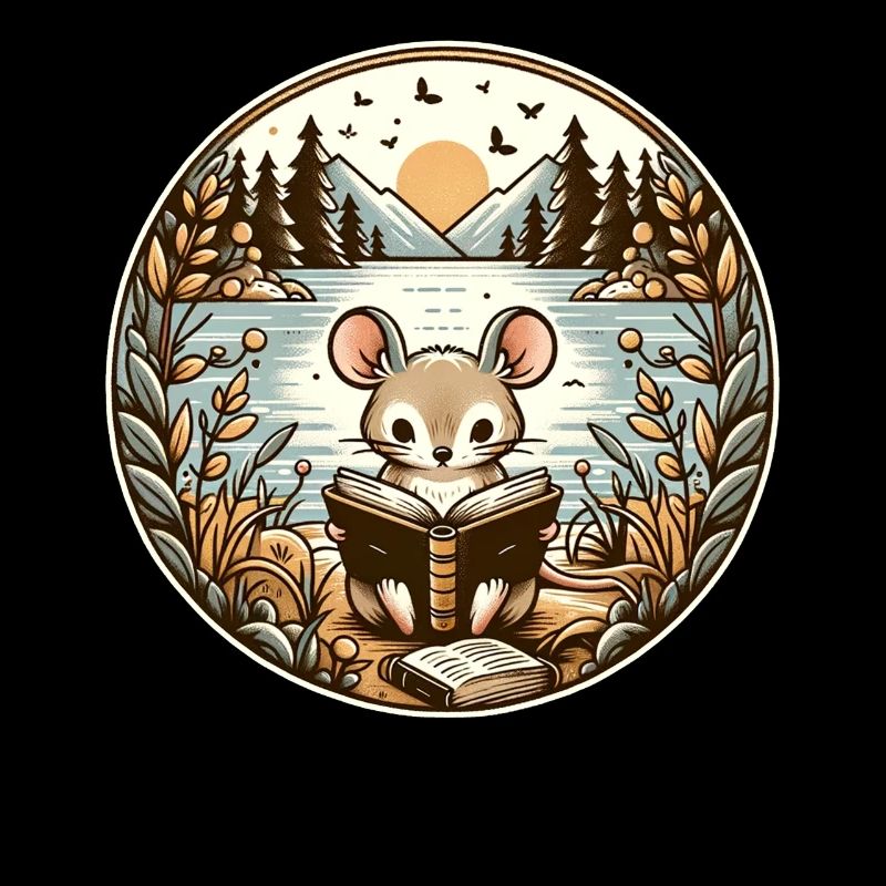 Aventure de lecture de livre Mouse Wilderness