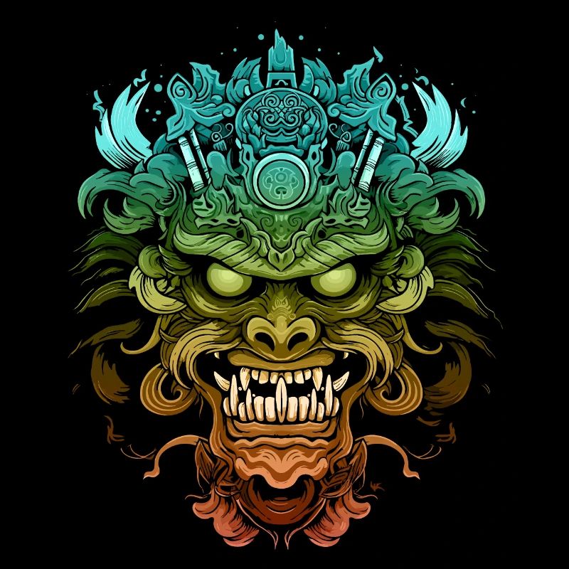Fantasy Drache Anime Drachenkopf Mythisches Reptil