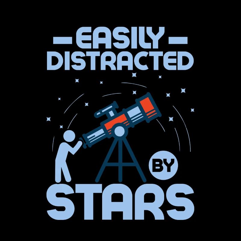 Facilement distrait par les étoiles Stargazer Telescope Ast