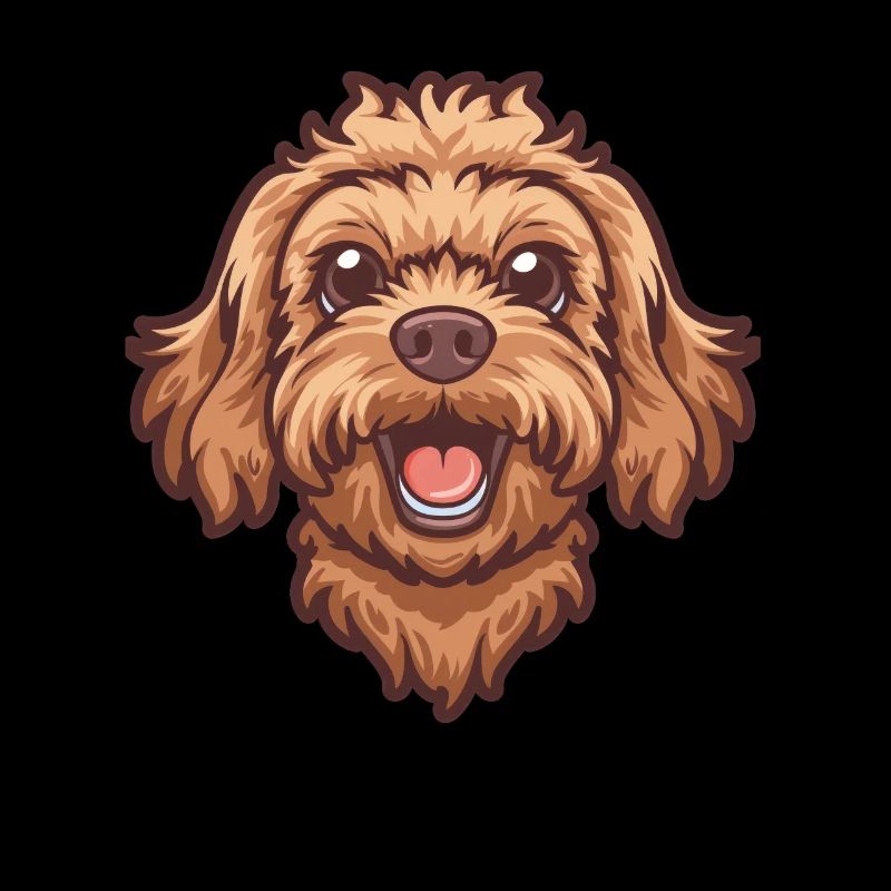 Cavapoo Cavoodle | Cartoon Artwork