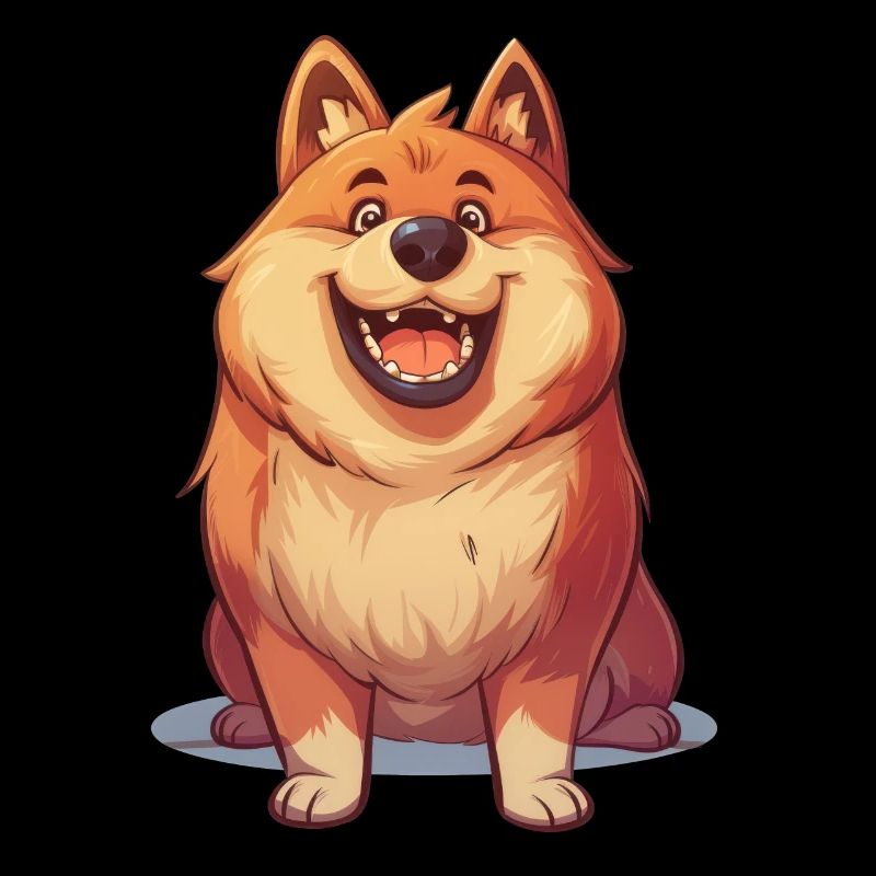Eurasier | Cartoon Artwork