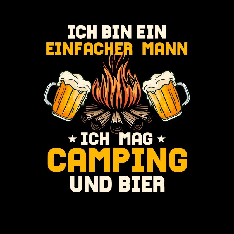 I'm a simple man I like camping holidays