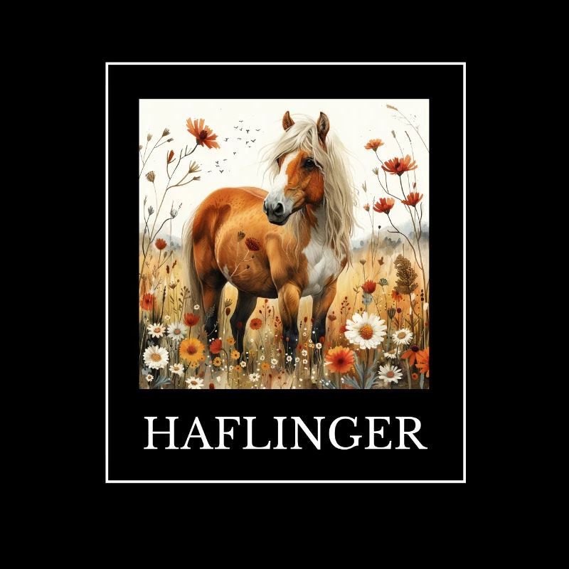 Haflinger Motiv Pferd Süß