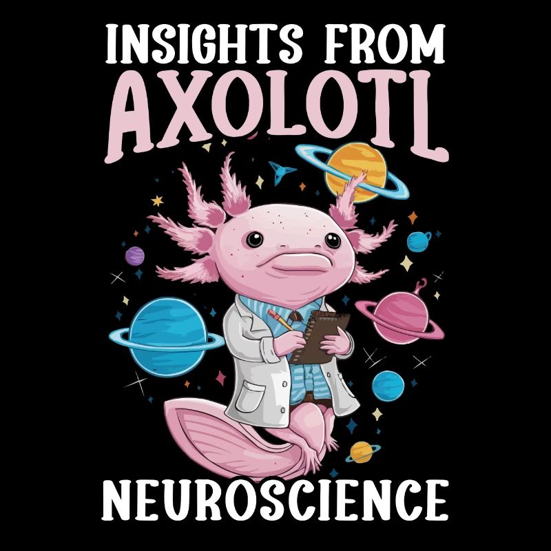 Professeur de sciences axolotl Salamandre mexicaine