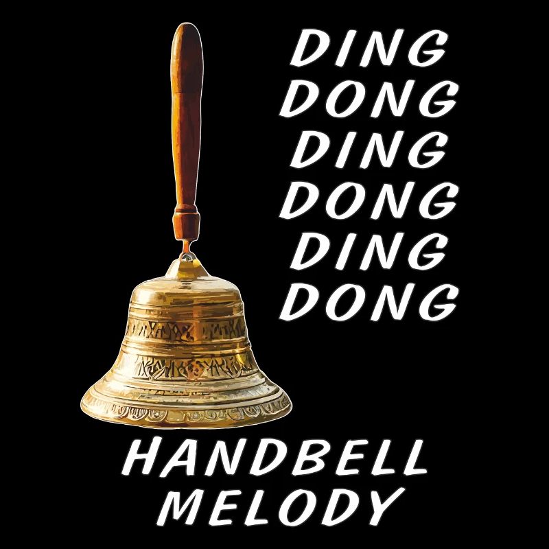 DING DONG MÉLODIE DE CLOCHE À MAIN