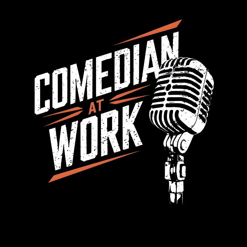Comedian at work Microphone Stand up comedy