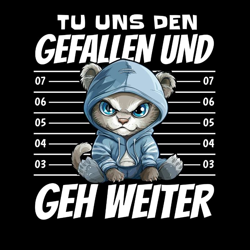 Katze Geschenk Ironie Sarkasmus Humor Geburtstag