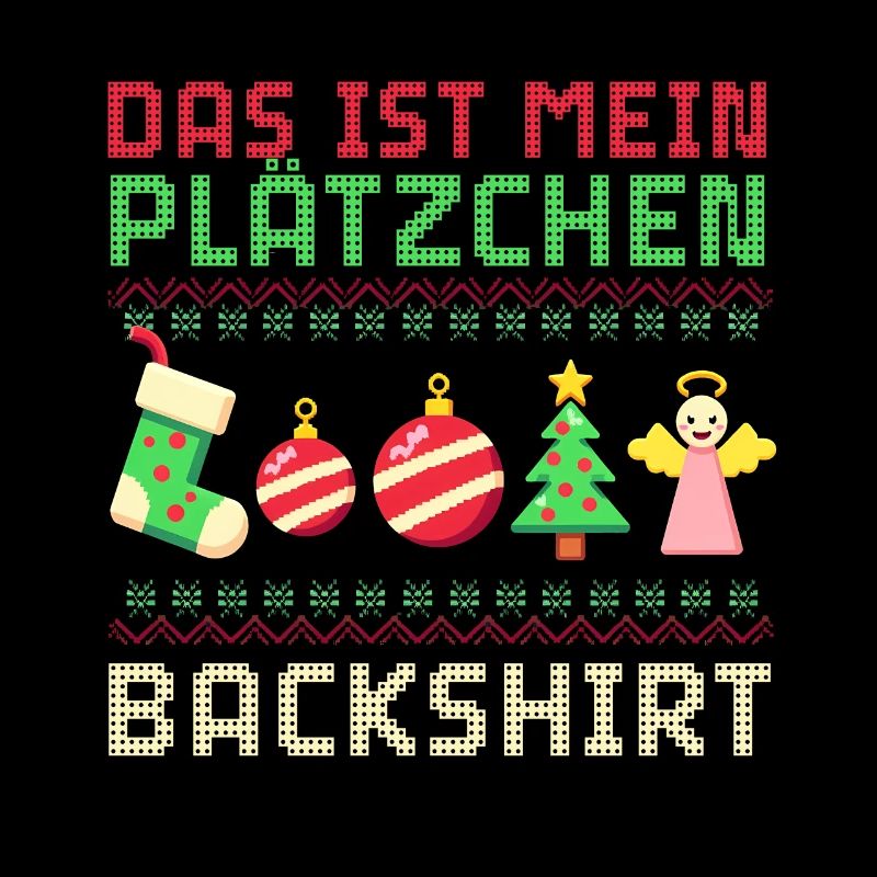 Das ist mein Plätzchen Backshirt Kinder