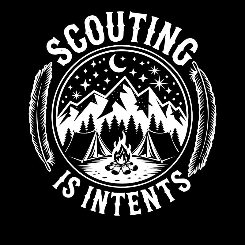 Scout Leader Scouting Campfire Camping Tent