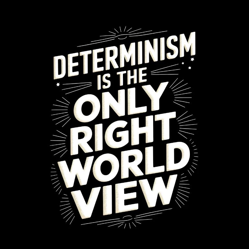 Le déterminisme est la seule bonne vision du monde