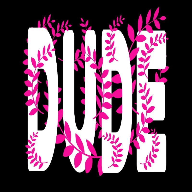 Texte de style hawaïen Dude