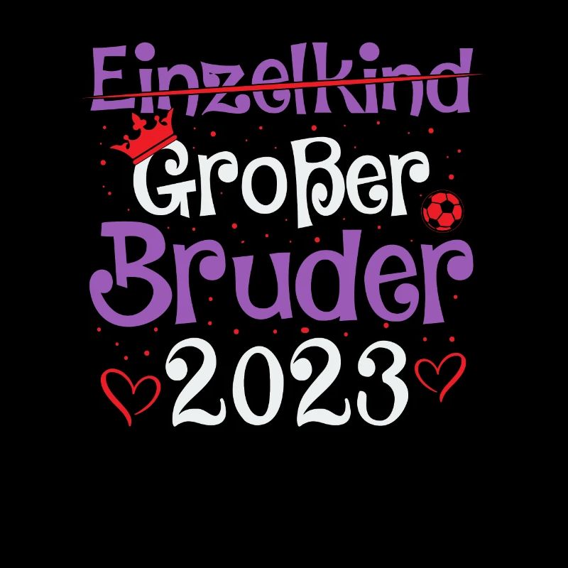 Jungen Ich werde Großer Bruder 2023 Geburt Spruch