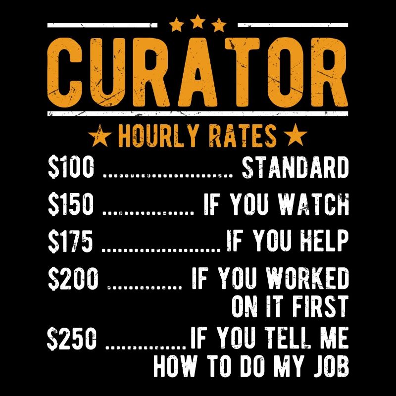 Curator Hourly Wage