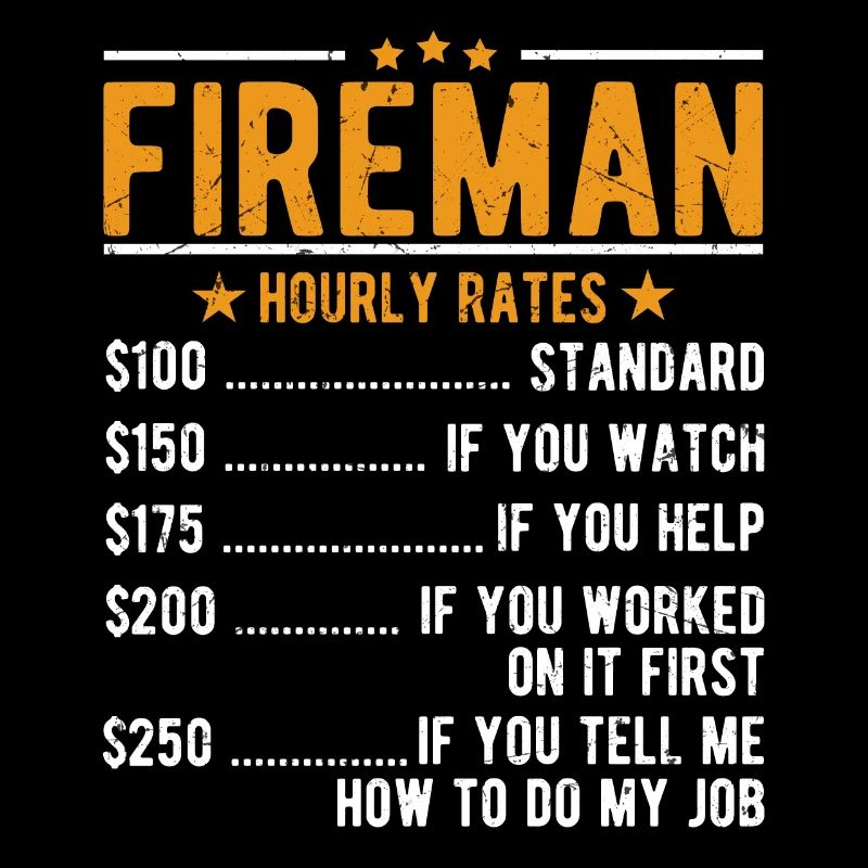 Firefighter hourly wage