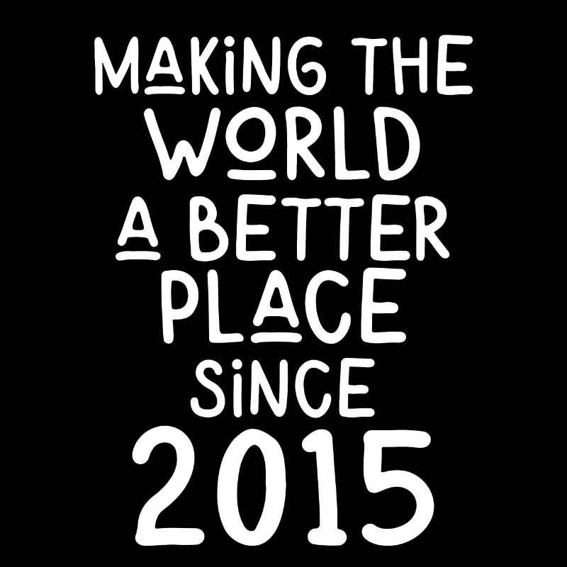 Making the World a better place since 2015