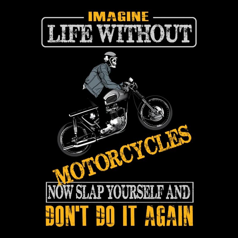 Lustiges Motorrad Geschenk Biker Spruch